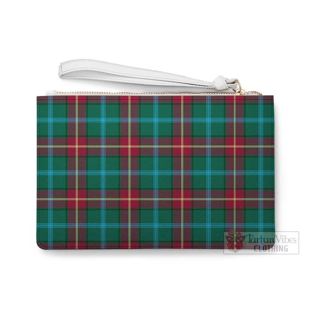 Tartan Vibes Clothing Manitoba Province Canada Tartan Clutch Bag