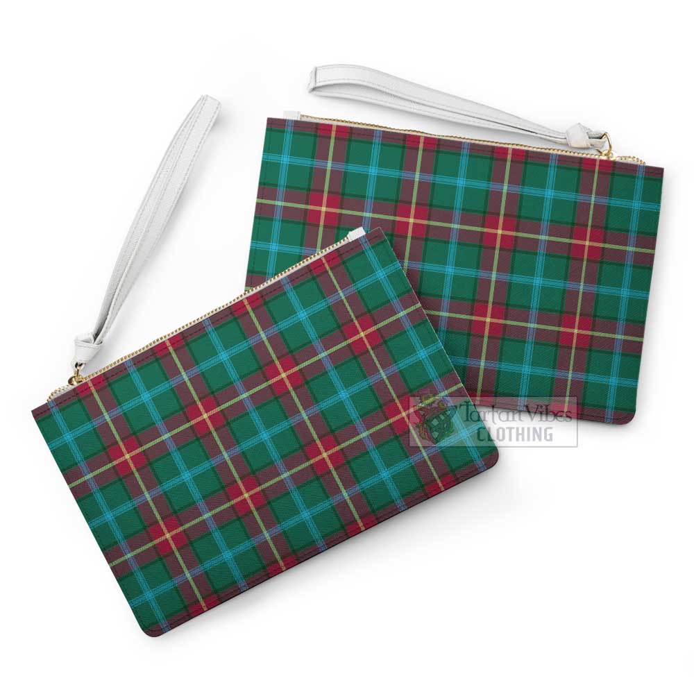 Tartan Vibes Clothing Manitoba Province Canada Tartan Clutch Bag