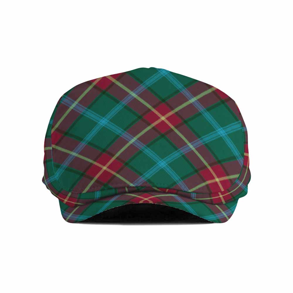 Manitoba Province Canada Tartan  Jeff Hat Cross Style - Tartan Vibes Clothing