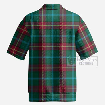 Manitoba Province Canada Tartan Men’s Polo Sweater Top
