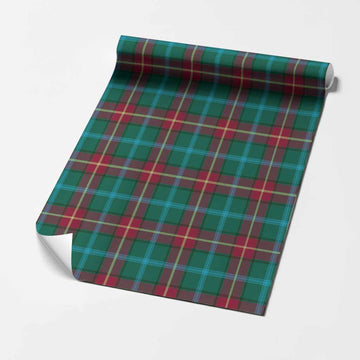 Manitoba Province Canada Tartan Wrapping Paper