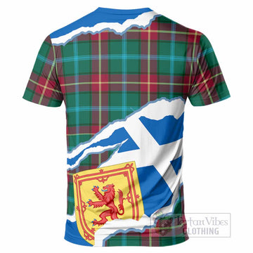 Manitoba Scotland Football Tartan T-Shirt We'll Be Coming