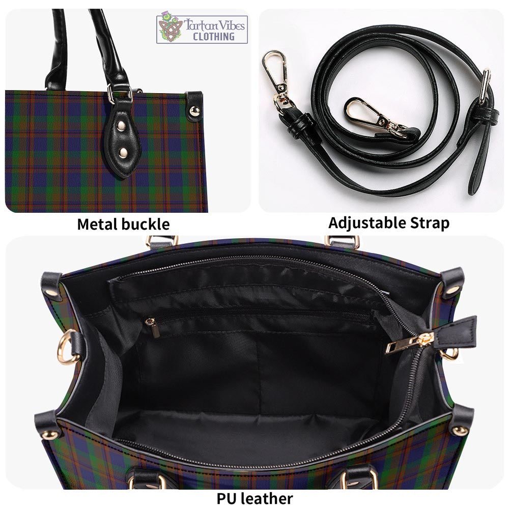 Mann Tartan Luxury Leather Handbags - Tartan Vibes Clothing