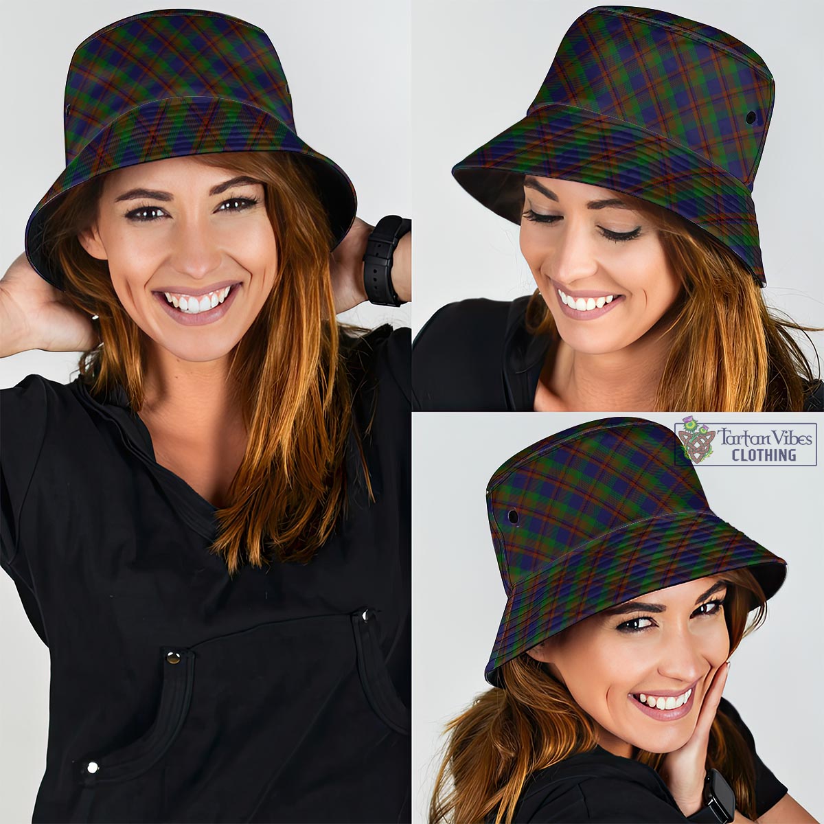 Mann Tartan Bucket Hat Bucket Hat One Size - Tartan Vibes Clothing