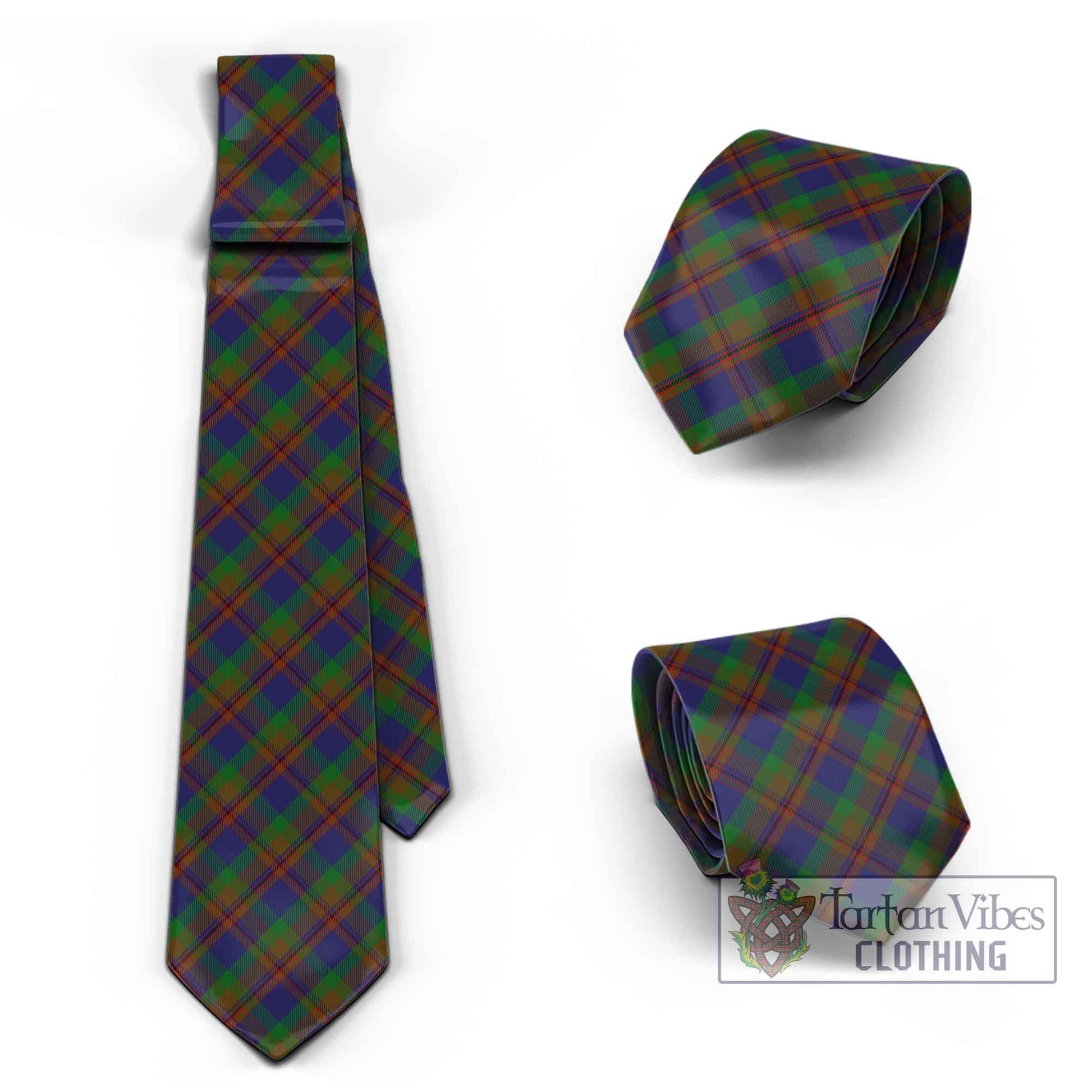 Mann Tartan Classic Necktie Cross Style Necktie One Size - Tartan Vibes Clothing