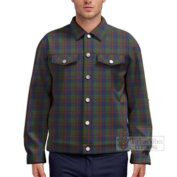 Mann Tartan Unisex Lapel Cotton Jacket Unisex - Tartan Vibes Clothing