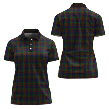 Mann Tartan Polo Shirt For Women