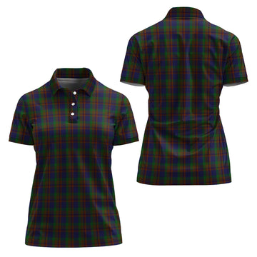 Mann Tartan Polo Shirt For Women Women - Tartan Vibes Clothing