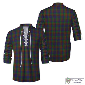 Mann Tartan Men's Scottish Traditional Jacobite Ghillie Kilt Shirt Men - Tartan Vibes Clothing