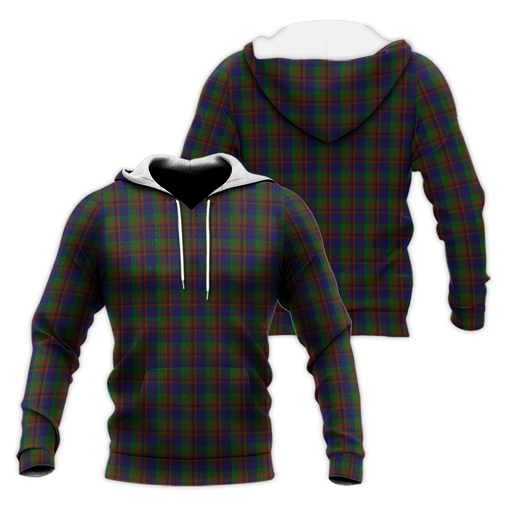 Mann Tartan Knitted Hoodie Unisex - Tartan Vibes Clothing
