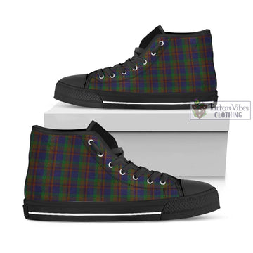 Mann Tartan High Top Shoes - Tartan Vibes Clothing
