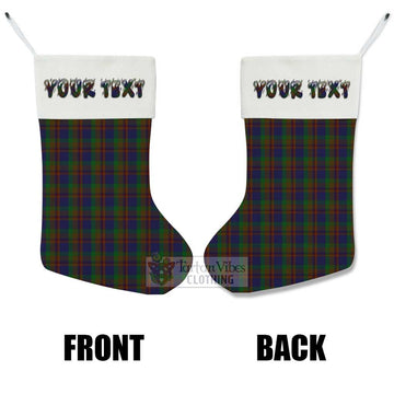 Mann Tartan Christmas Stocking with Personalized Text - Tartan Vibes Clothing