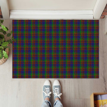 Mann Tartan Rubber Doormat - Tartan Vibes Clothing