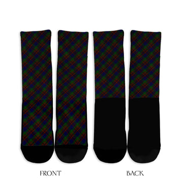 Mann Tartan Crew Socks Cross Style - Tartan Vibes Clothing