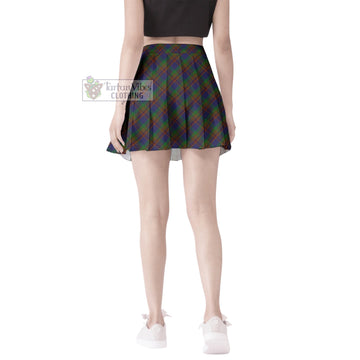 Mann Tartan Women's Plated Mini Skirt