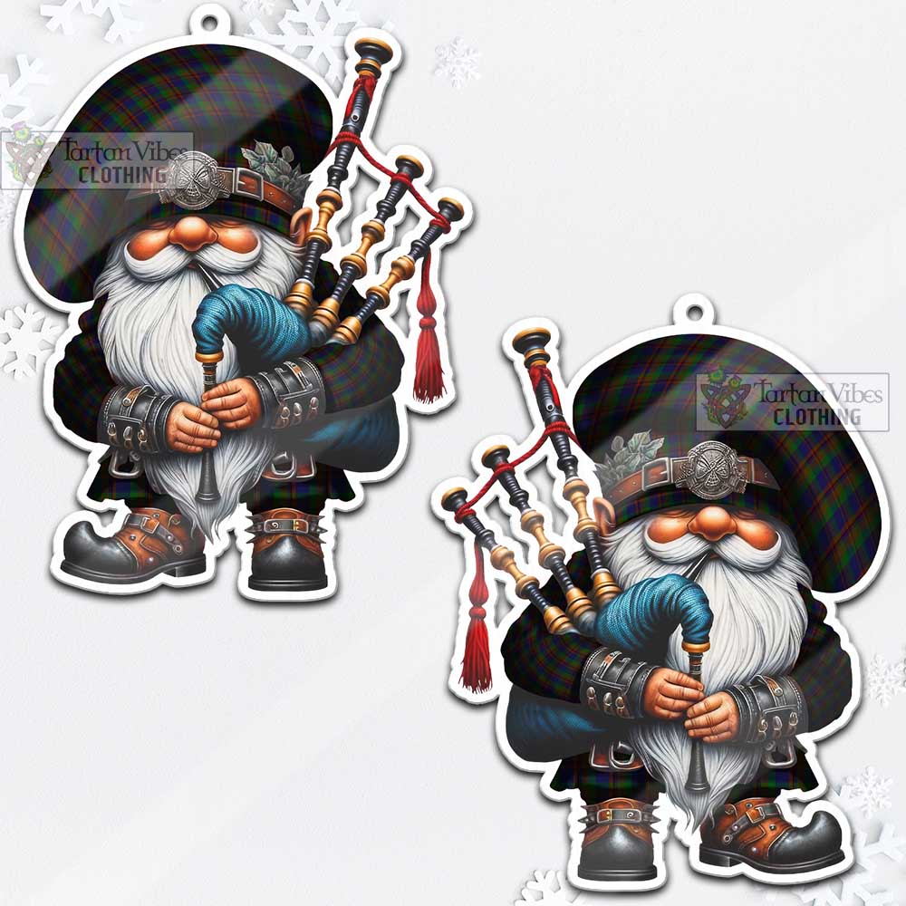 Mann Tartan Bagpiper Gnome Christmas Ornament - Tartan Vibes Clothing