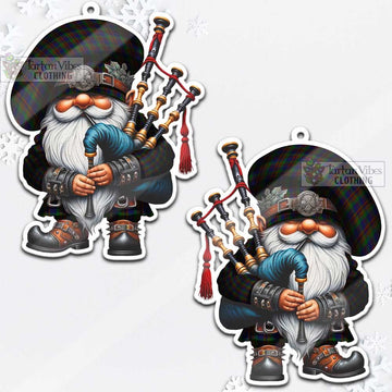 Mann Tartan Bagpiper Gnome Christmas Ornament - Tartan Vibes Clothing