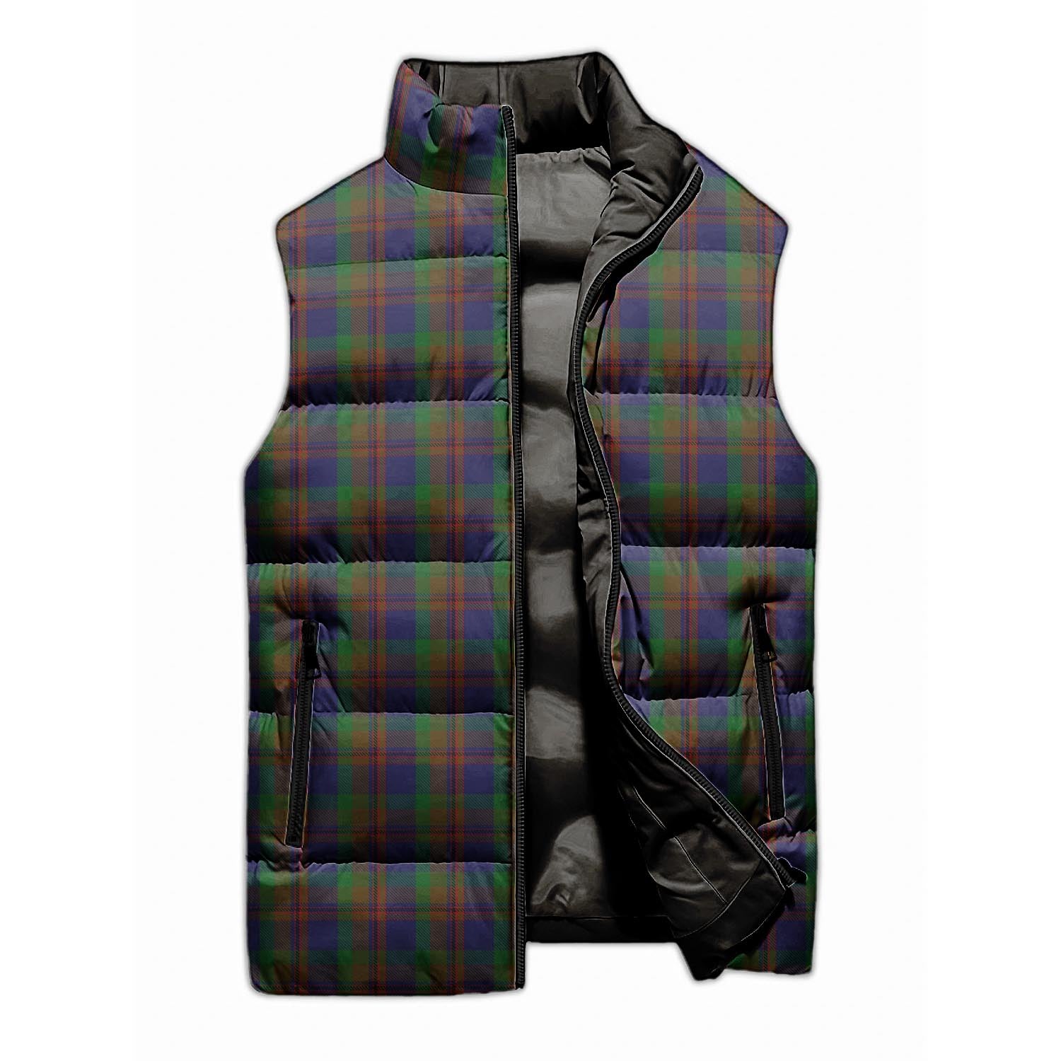 Mann Tartan Sleeveless Puffer Jacket Unisex M - Tartan Vibes Clothing