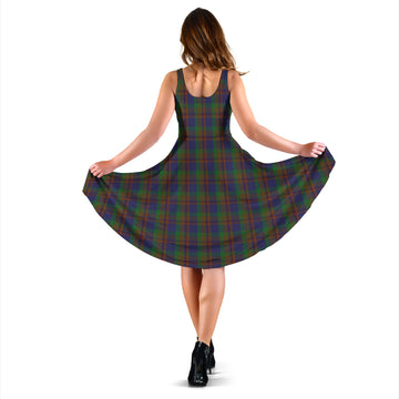 Mann Tartan Sleeveless Midi Womens Dress - Tartan Vibes Clothing