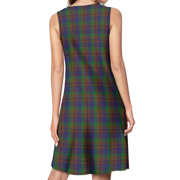 Mann Tartan Womens Casual Dresses - Tartan Vibes Clothing