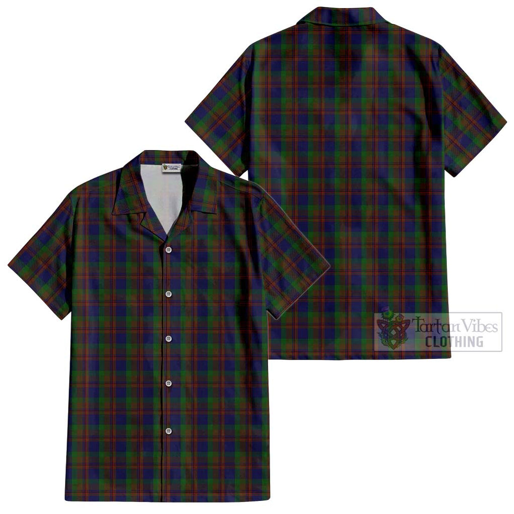 Mann Tartan Cotton Hawaiian Shirt - Tartan Vibes Clothing
