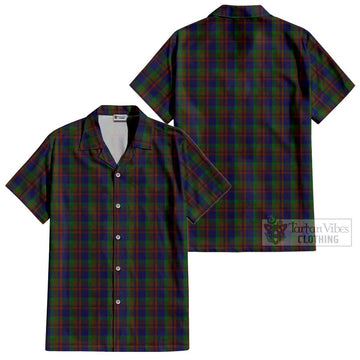 Mann Tartan Cotton Hawaiian Shirt - Tartan Vibes Clothing