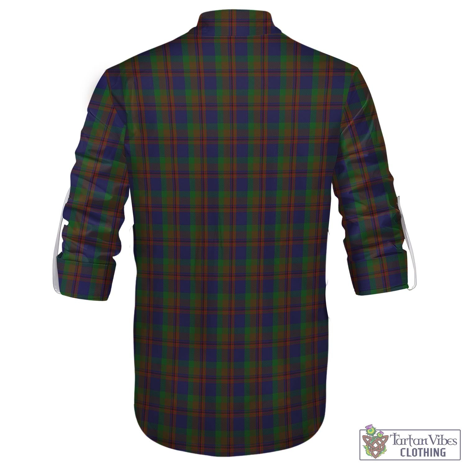 Mann Tartan Men's Scottish Traditional Jacobite Ghillie Kilt Shirt - Tartan Vibes Clothing