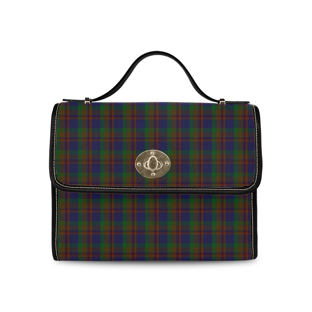 mann-tartan-leather-strap-waterproof-canvas-bag