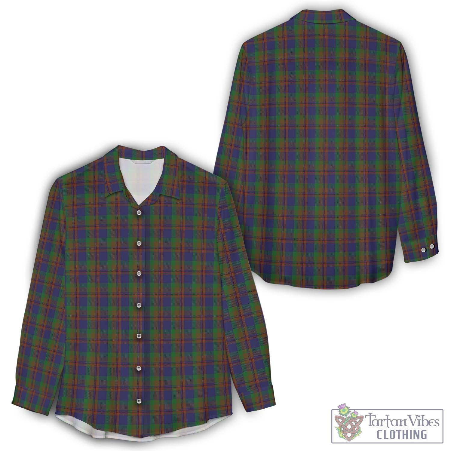 Mann Tartan Womens Casual Shirt