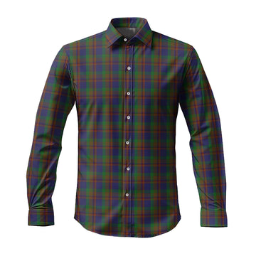 Mann Tartan Long Sleeve Button Up Shirt Men's Shirt - Tartan Vibes Clothing