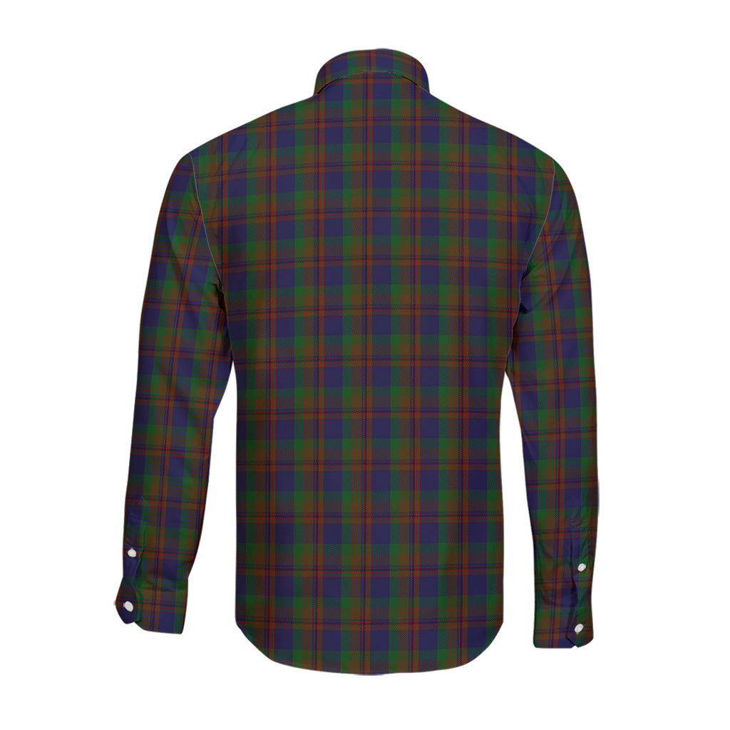 Mann Tartan Long Sleeve Button Up Shirt - Tartan Vibes Clothing