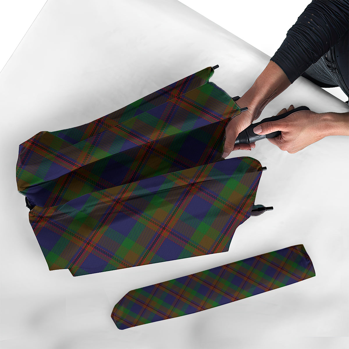 Mann Tartan Umbrella - Tartan Vibes Clothing