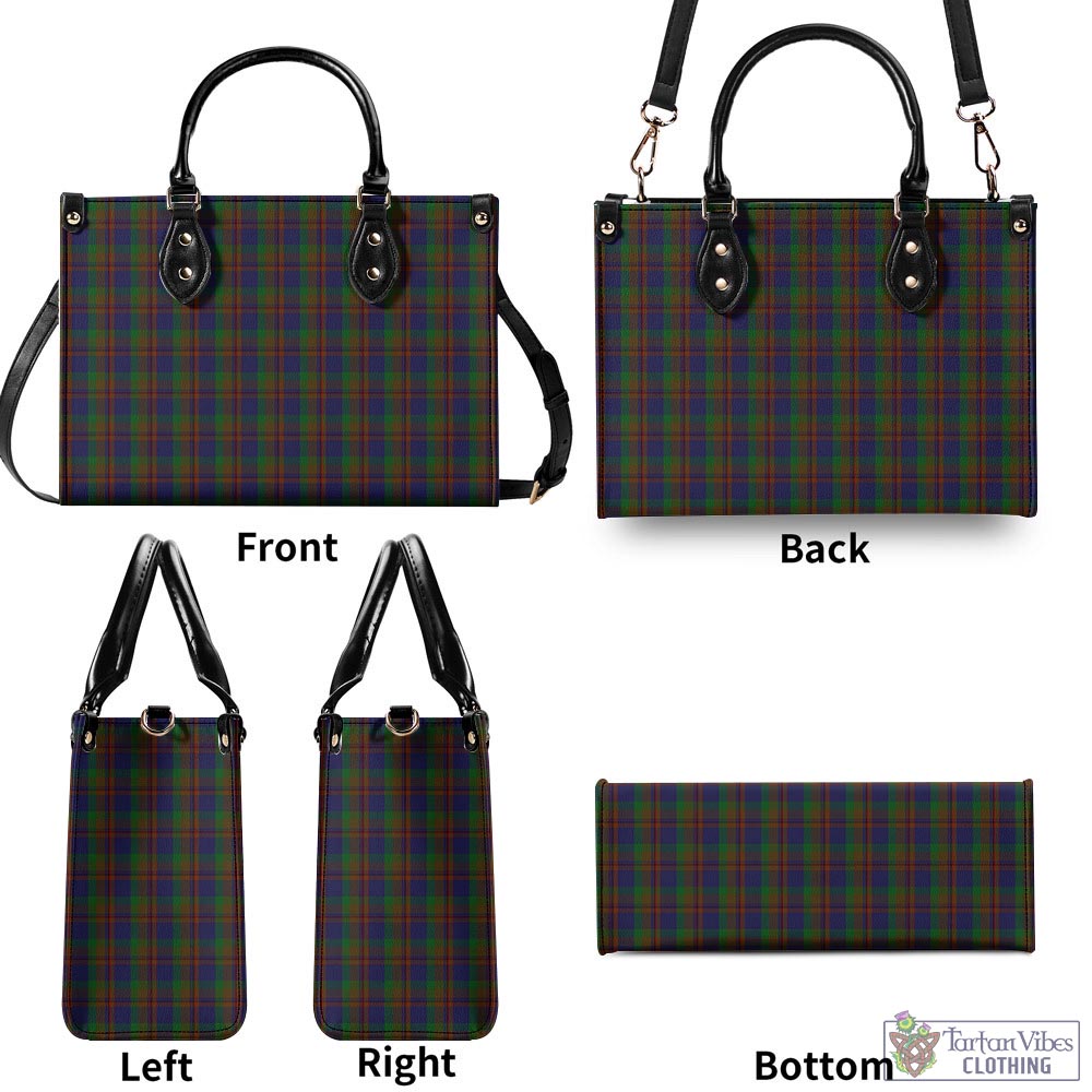 Mann Tartan Luxury Leather Handbags - Tartan Vibes Clothing