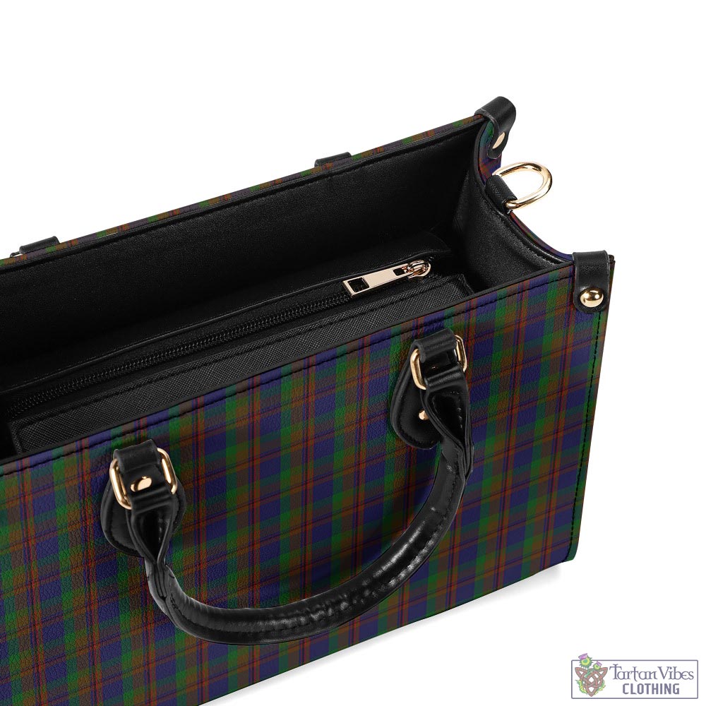 Mann Tartan Luxury Leather Handbags - Tartan Vibes Clothing