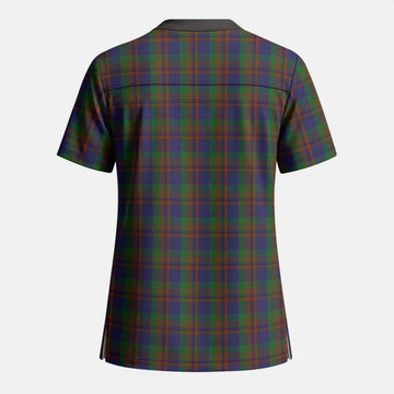 Mann Tartan Scrub Top - Tartan Vibes Clothing