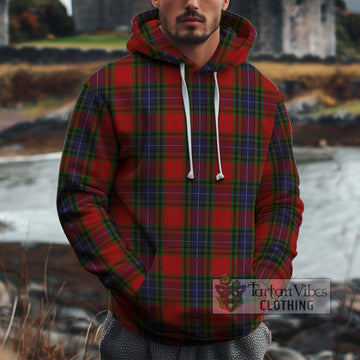 Manson Tartan Cotton Hoodie Zip Hoodie - Tartan Vibes Clothing