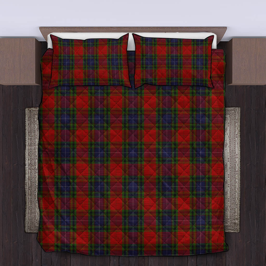 Manson Tartan Quilt Bed Set King - Tartan Vibes Clothing