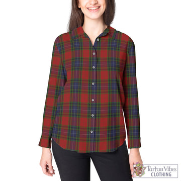 Manson Tartan Women's Casual Shirt - Tartan Vibes Clothing