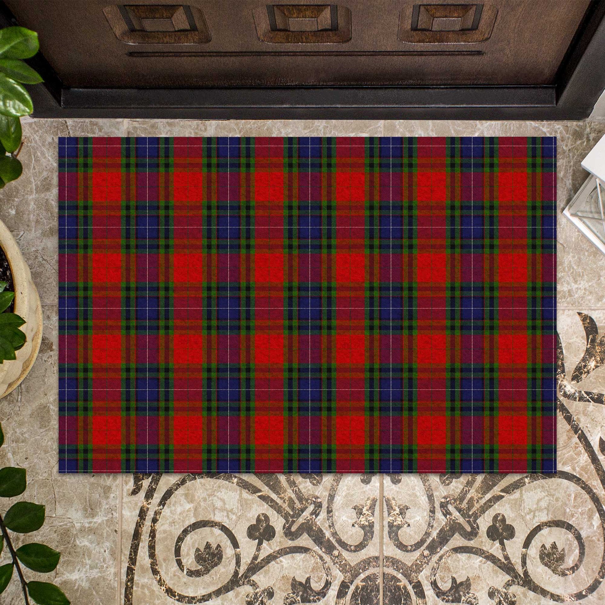 Manson Tartan Rubber Doormat - Tartan Vibes Clothing
