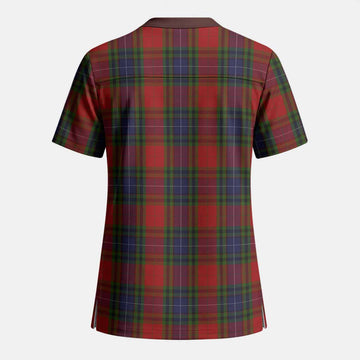 Manson Tartan Scrub Top - Tartan Vibes Clothing