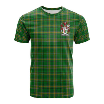 Mape Irish Clan Tartan Cotton T-shirt with Coat of Arms Kid's Shirt - Tartan Vibes Clothing