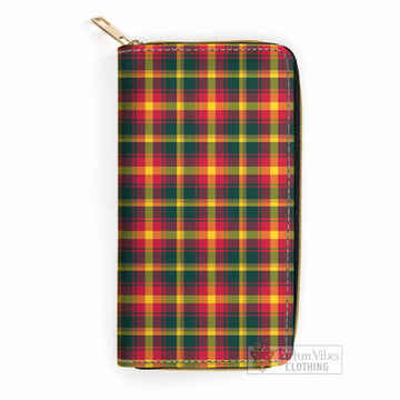 Maple Leaf Canada Tartan Women's Leather Wallet
