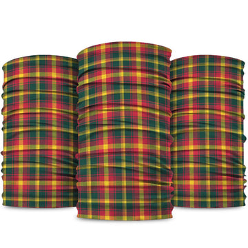 Maple Leaf Canada Tartan Neck Gaiters, Tartan Bandanas, Tartan Head Band