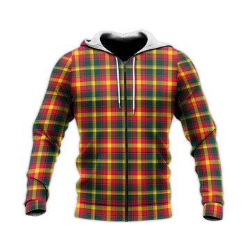 Maple Leaf Canada Tartan Knitted Hoodie