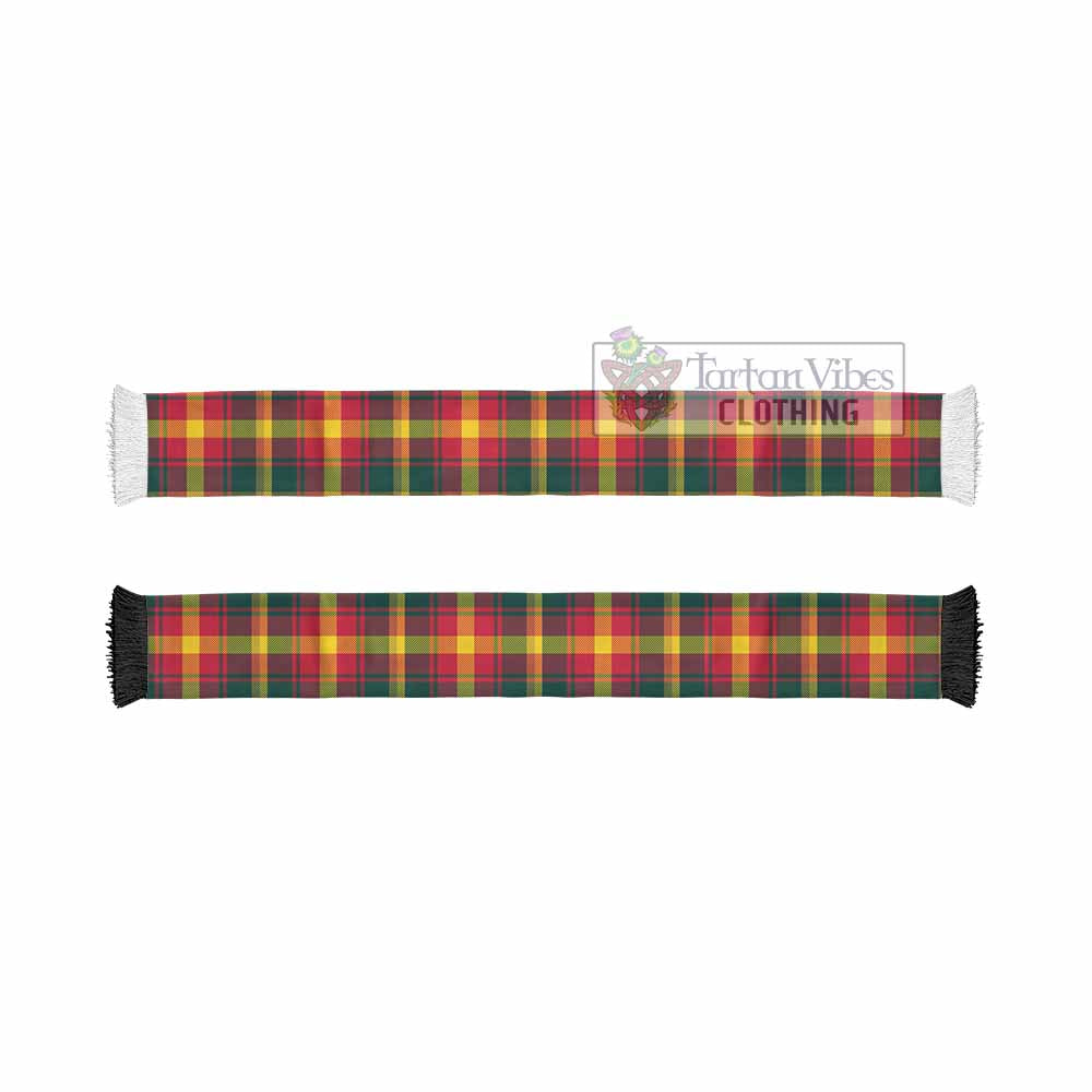 Tartan Vibes Clothing Maple Leaf Canada Tartan Ruffneck Scarf