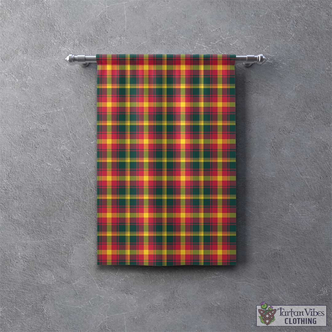 Tartan Vibes Clothing Maple Leaf Canada Tartan Gonfalon, Tartan Banner