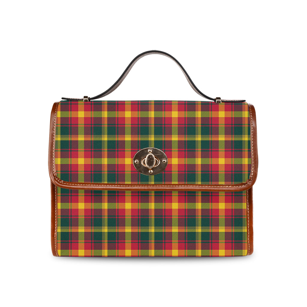 maple-leaf-canada-tartan-leather-strap-waterproof-canvas-bag