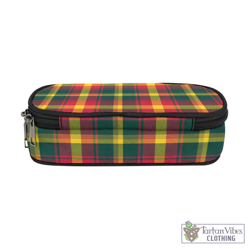 Tartan Vibes Clothing Maple Leaf Canada Tartan Pen and Pencil Case