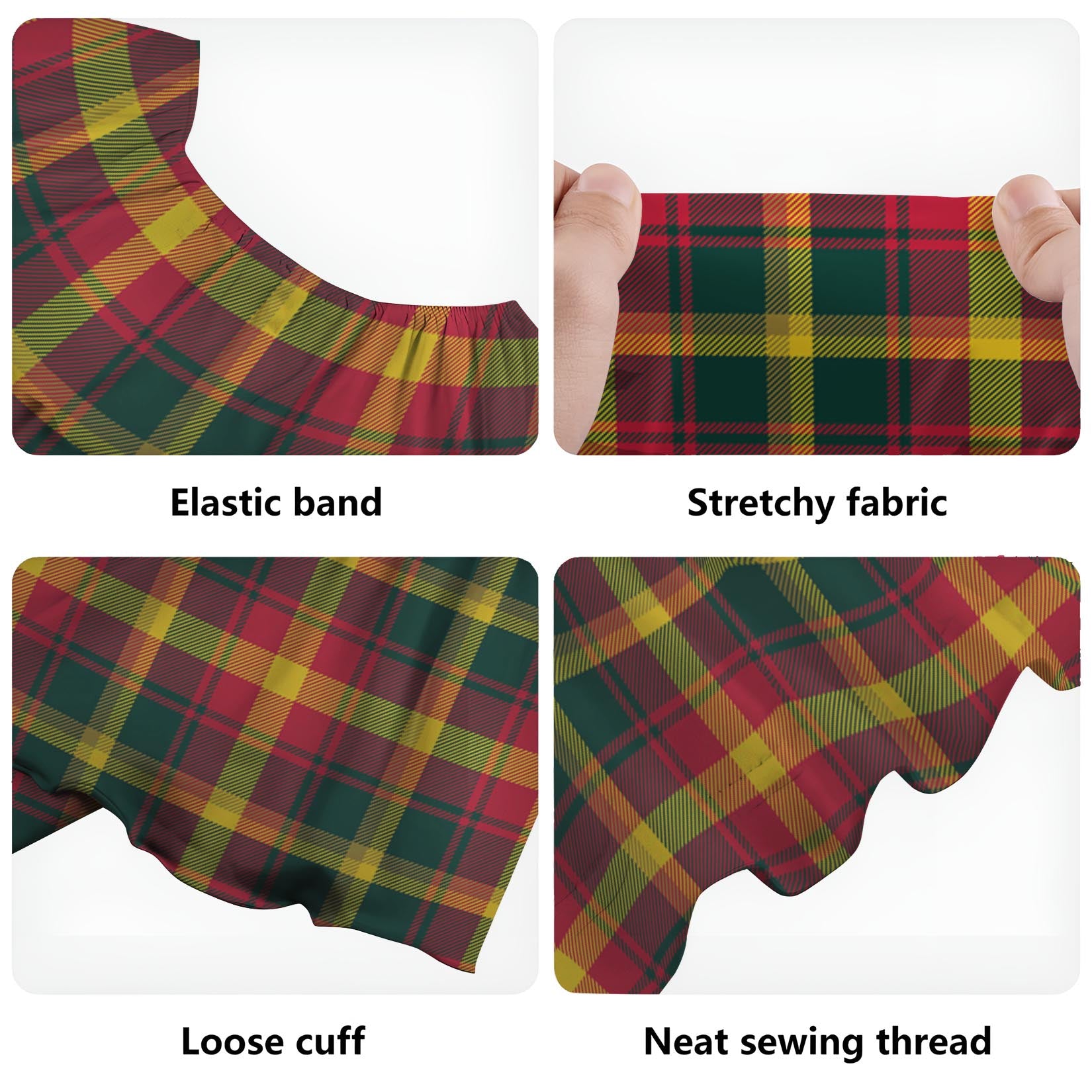 Maple Leaf Canada Tartan Off Shoulder Long Dress - Tartanvibesclothing