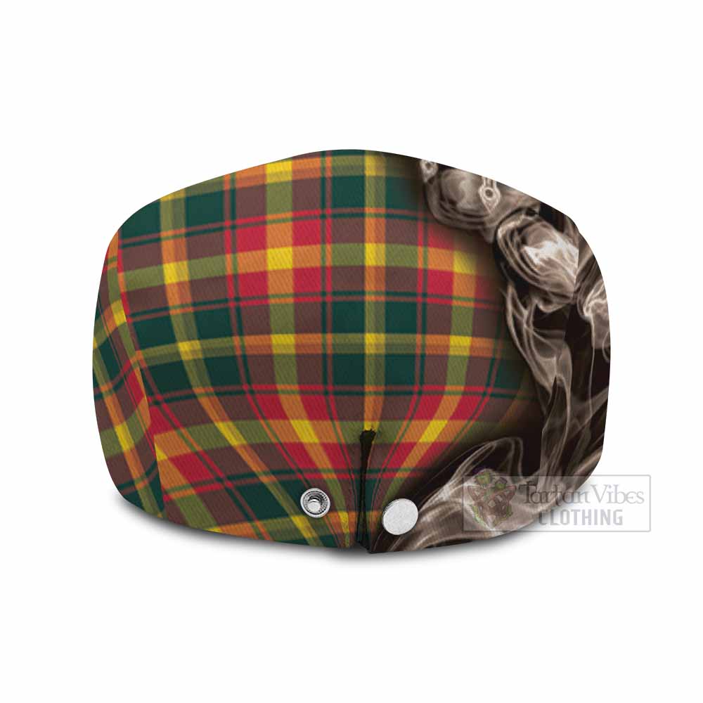 Maple Leaf Canada Tartan Flat Cap, Jeff Cap Roaring Lion Heritage